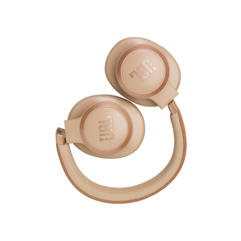 JBL LIVE 770NC Bluetooth Headset with Mic (Up to 65 Hours Playback, Over Ear - Sandstone