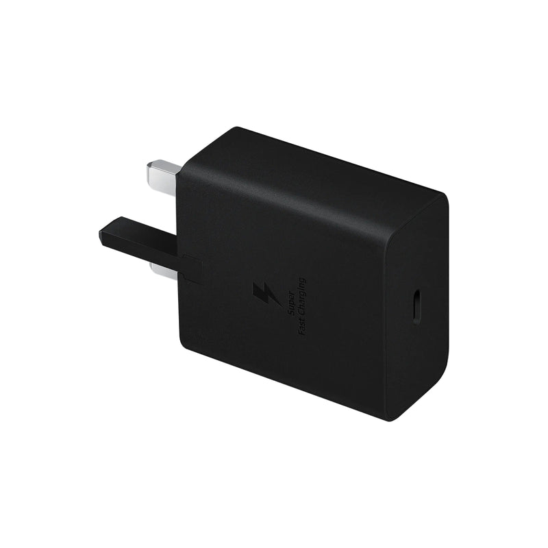 SAMSUNG 45W Power Adapter, Compact Design, USB C To C Cable - Black