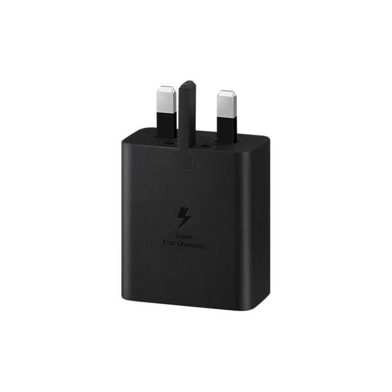 SAMSUNG 45W Power Adapter, Compact Design, USB C To C Cable - Black