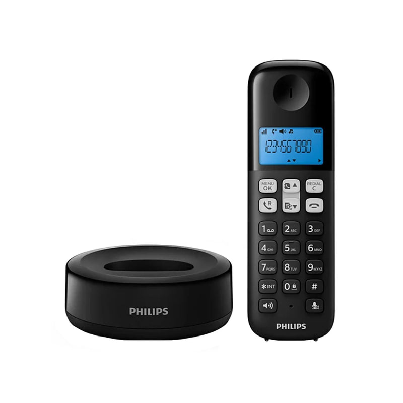 Philips Cordless Phone D1611B/63- Black