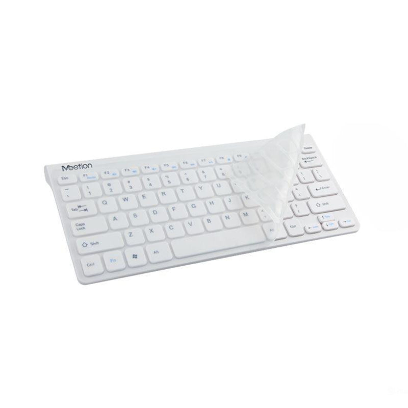 Meetion MT-K400 Mini Wired Keyboard - White