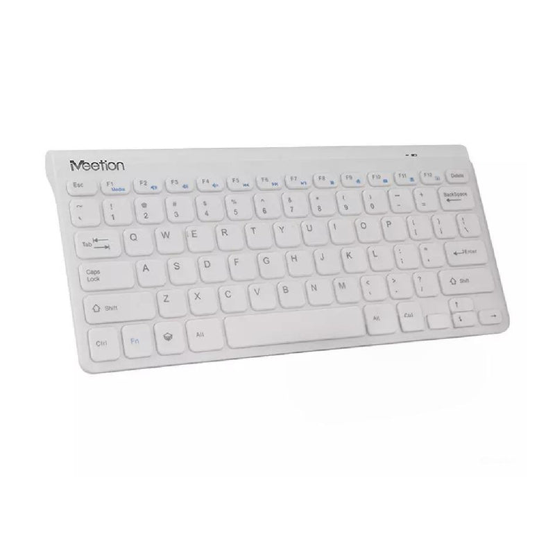 Meetion MT-K400 Mini Wired Keyboard - White