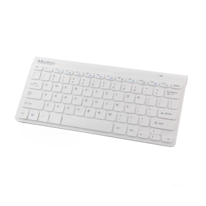 Meetion MT-K400 Mini Wired Keyboard - White