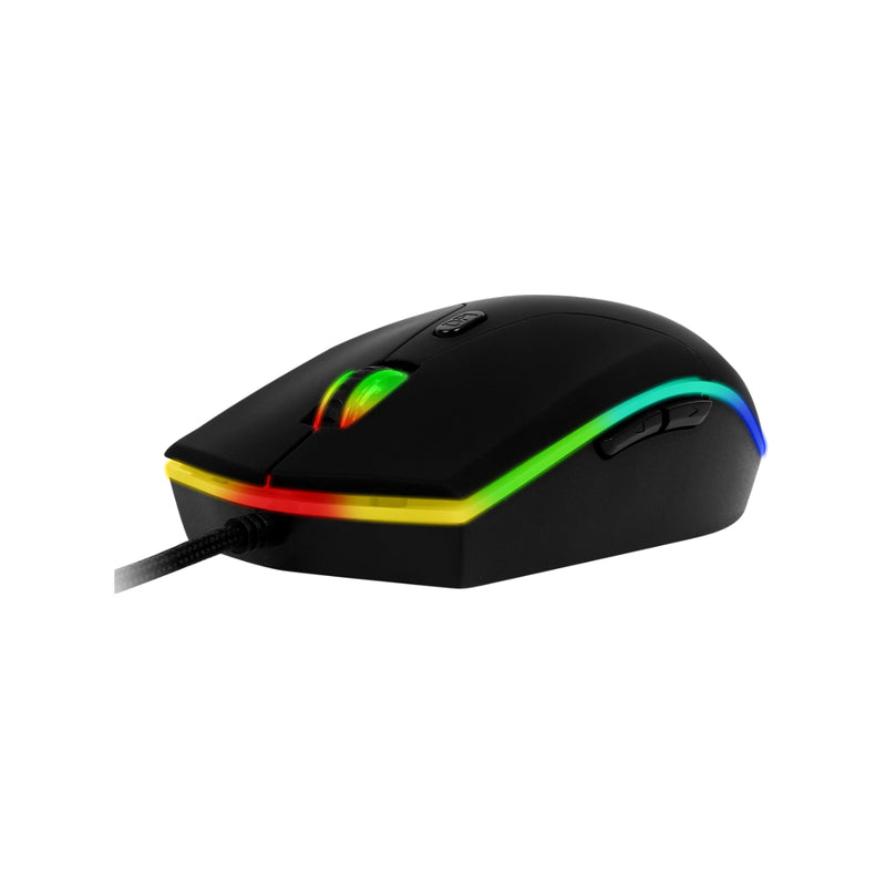 Meetion GM21 2023 RGB Backlight Wired Gaming Mouse - Black