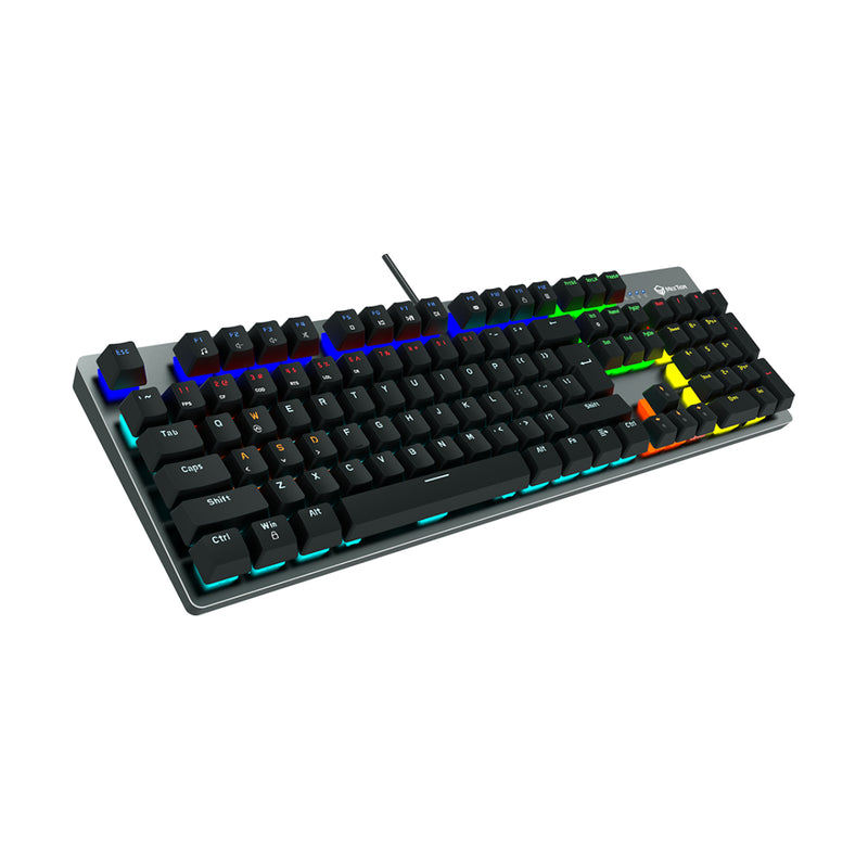 Meetion MK007PRO Blue switch Arabic Wired Mechanical Keyboard - Black