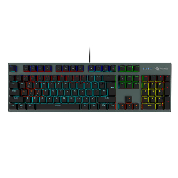 Meetion MK007PRO Blue switch Arabic Wired Mechanical Keyboard - Black