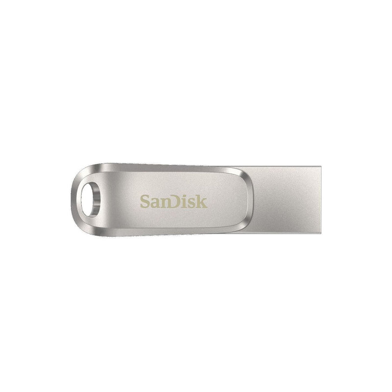 SanDisk Flash Ultra Dual Drive Luxe USB Type-C 64GB - Silver