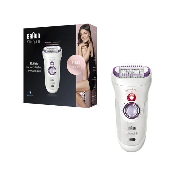 Braun 9-700 9 Sensosmart Silk-épil electric epilator - White / purple