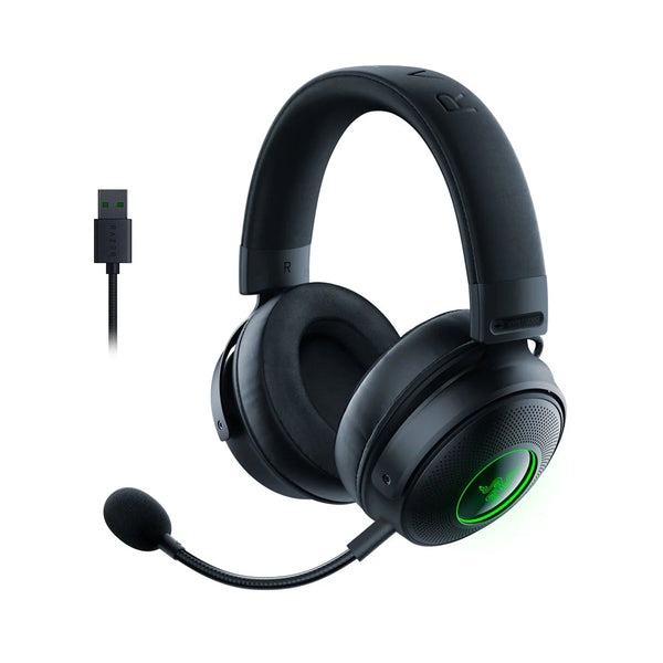 Razer Kraken V3 RGB Gaming Headset 7.1 Surround Sound With Noise-Cancelling Mic - Black