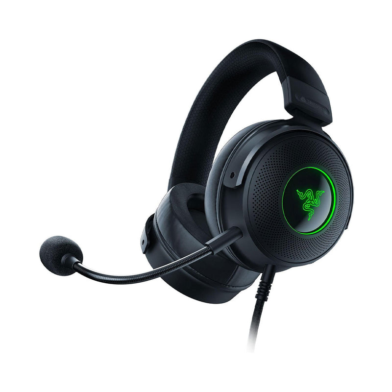 Razer Kraken V3 RGB Gaming Headset 7.1 Surround Sound With Noise-Cancelling Mic - Black