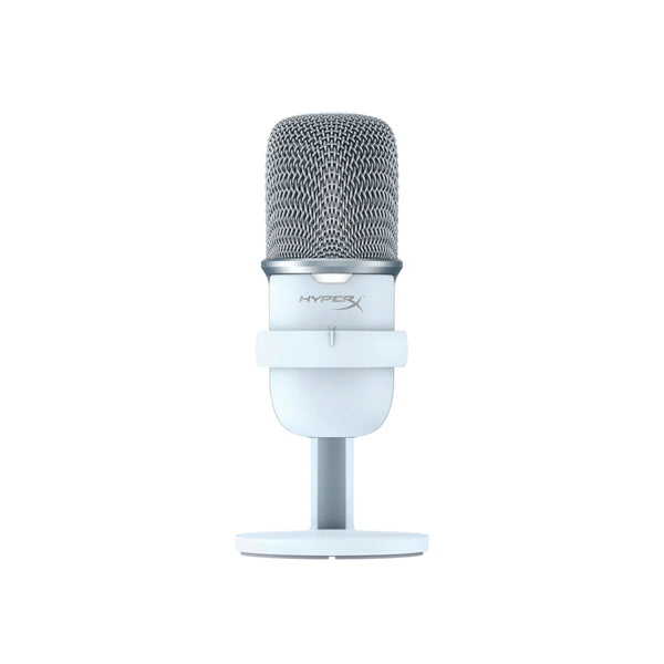 Hyperx Solocast Condenser USB Microphone With Clip Stand - White