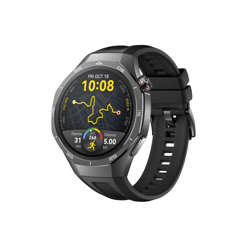 Huawei Watch GT5 Pro 46mm, Swing Right, Play Smart AMOLED 1.43" Water Resistant 50m 5ATM - Vili-B29F - Black