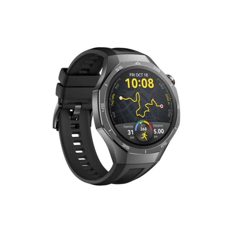 Huawei Watch GT5 Pro 46mm, Swing Right, Play Smart AMOLED 1.43" Water Resistant 50m 5ATM - Vili-B29F - Black