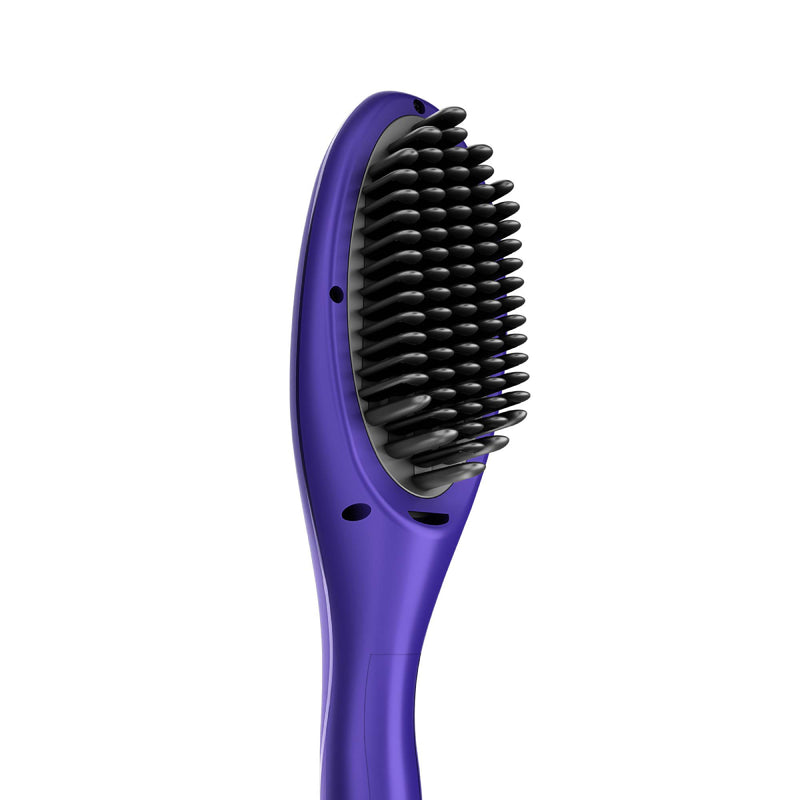 Rush Brush S3  Hair Straightening Brush, Fast Heat Up, Automatic Shut-Off - Purple