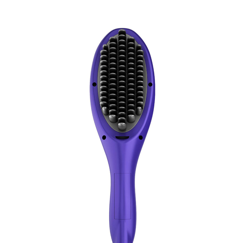 Rush Brush S3  Hair Straightening Brush, Fast Heat Up, Automatic Shut-Off - Purple