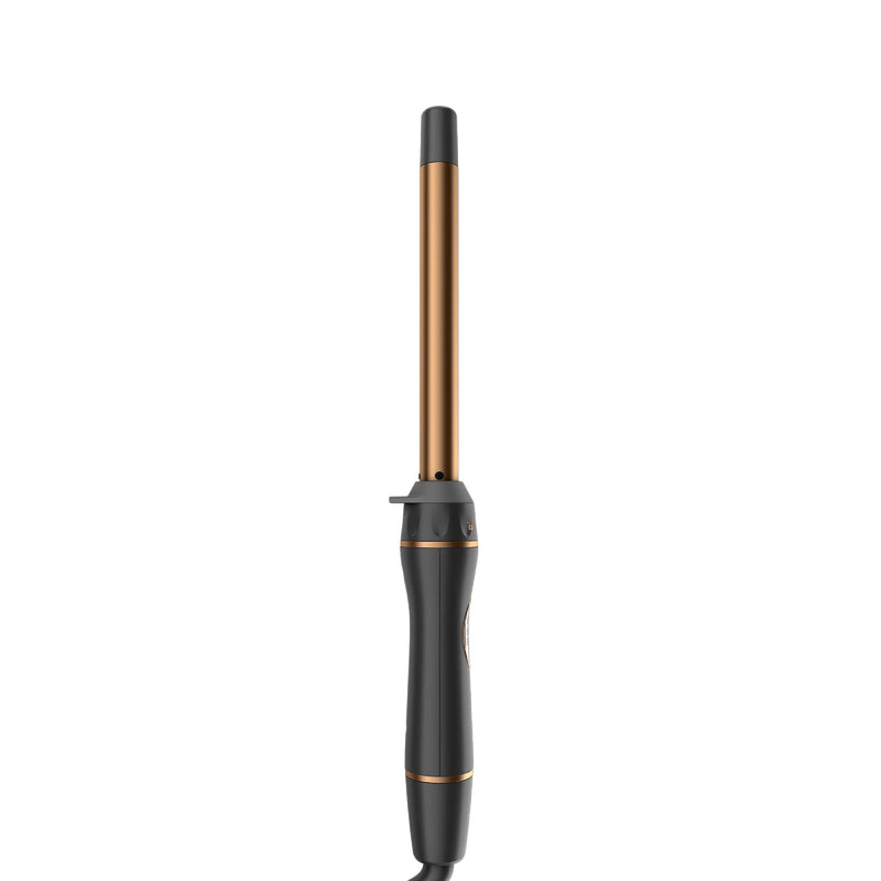 Rush Brush 5 In 1 Spin Curler Rotate The Tail, Create The Hair, PTC Heater For Fast Heat Up - Bronze