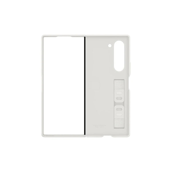 Samsung Galaxy z Fold6 silicone case - White