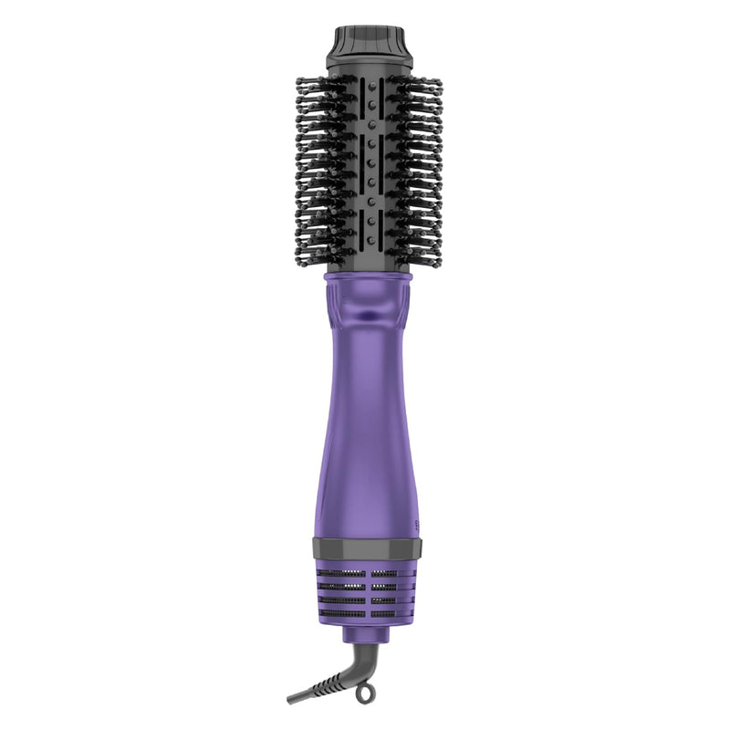 Rush Brush V3 Pro Hair Straightener, 1400W , 3 Speed settings, 4 Temperature - Purple