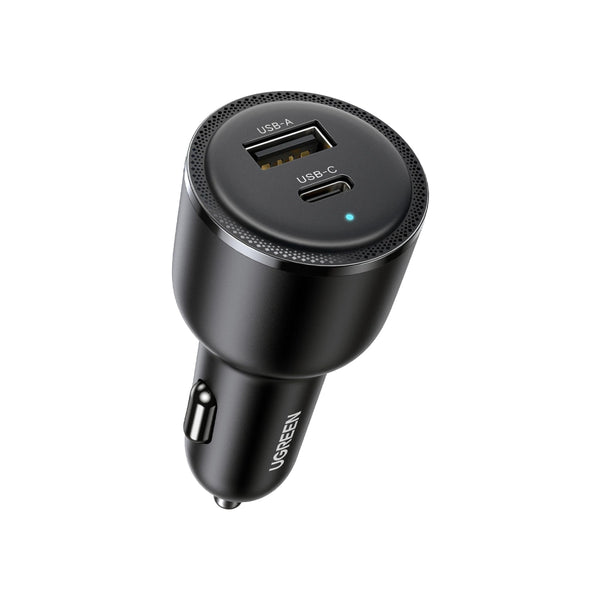 Ugreen 2-Port Fast Car Charger 63w - EC701 - Grey