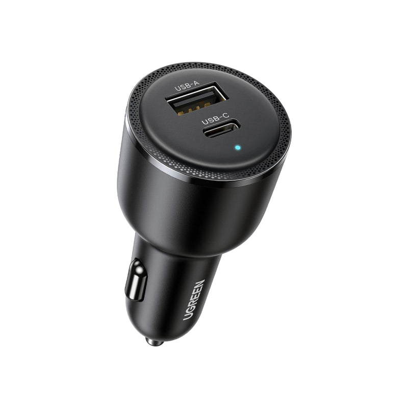 Ugreen 2-Port Fast Car Charger 63w - EC701 - Grey