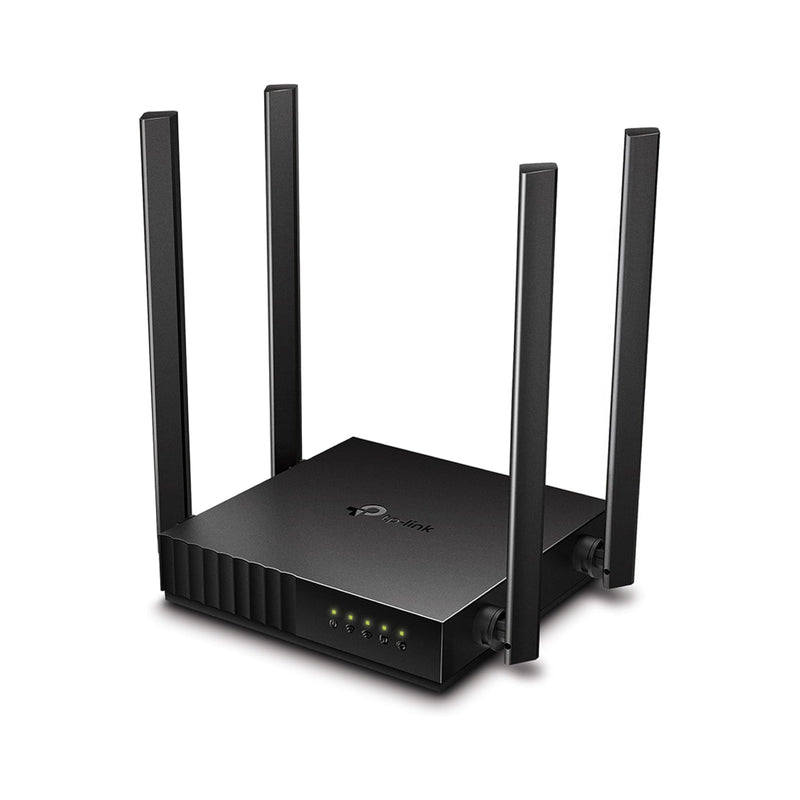 TP-LINK AC1200 Dual Band Wi-Fi  Router Archer C54, Faster AC Wi-F - Black