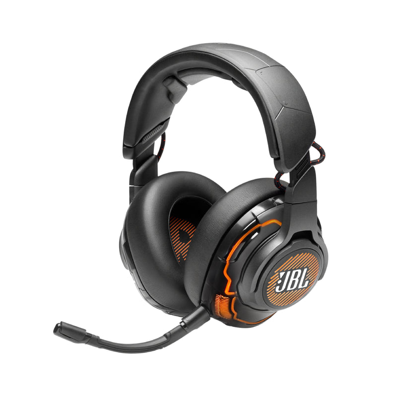 JBL Quantum ONE Over Ear Gaming Headset with Noise Canceling and Microphone - Black