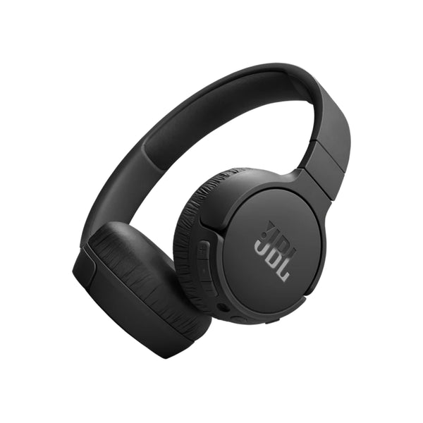 JBL Tune 670NC Wireless On-Ear Headphones With True Adaptive Noise Cancelling - Black