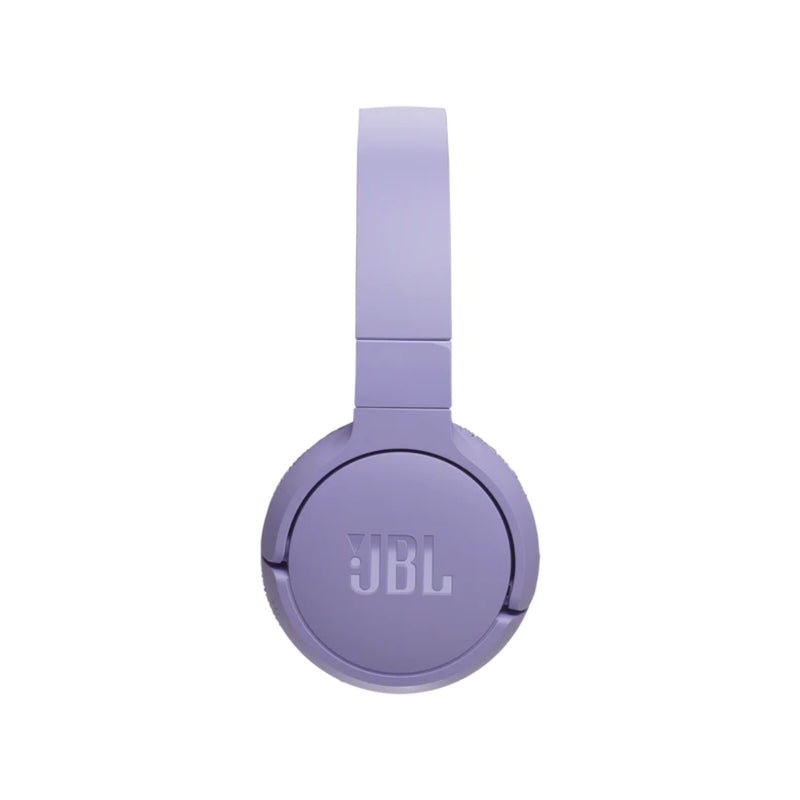 JBL Tune 670NC Wireless On-Ear Headphones With True Adaptive Noise Cancelling - purple