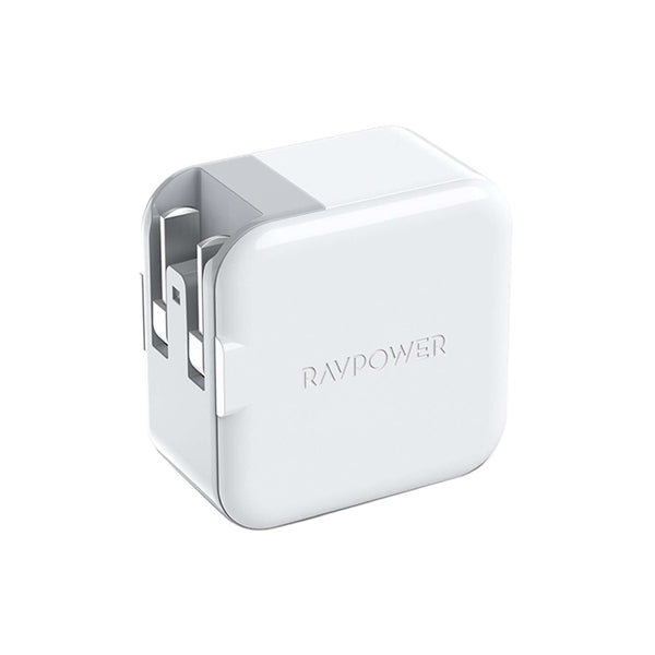 RAVPower RP-PC110 18W Dual Ports QC3.0 + Type-c PD - White