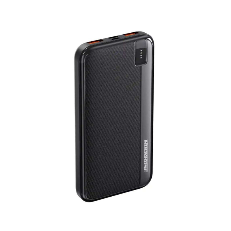 Rockrose HORIZON 10 Power Bank, 10000mAh, 2 Ports, Black- RRPB38 - Black