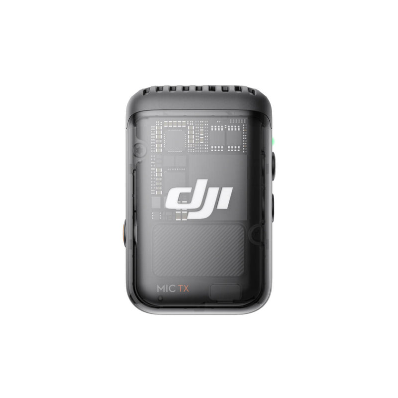 DJI MIC 2 (2 TX + 1 RX + Charging Case) Safety Track, Safeguard Your Audio, Easy to Use Wherever You Go - Black