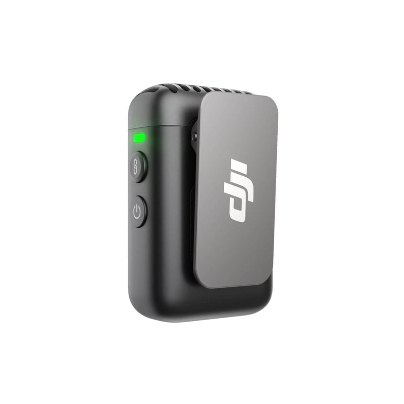 DJI MIC 2 (2 TX + 1 RX + Charging Case) Safety Track, Safeguard Your Audio, Easy to Use Wherever You Go - Black