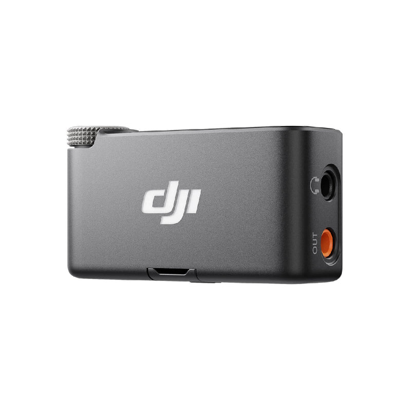 DJI MIC 2 (2 TX + 1 RX + Charging Case) Safety Track, Safeguard Your Audio, Easy to Use Wherever You Go - Black