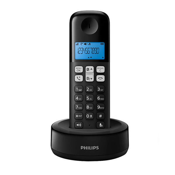 Philips D1611B/63 Cordless Telephone - Black