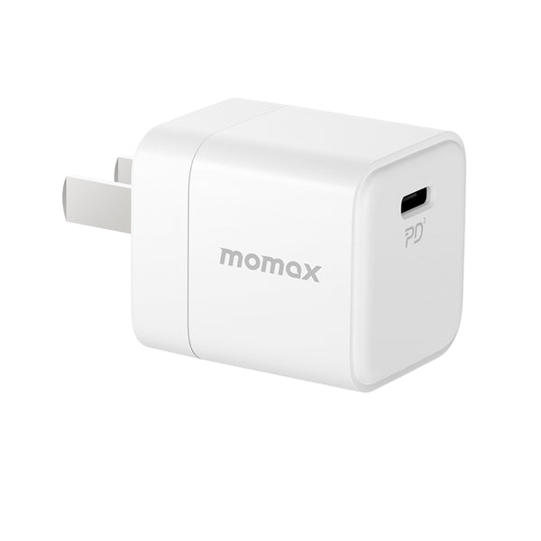 Momax ONEPLUG 30Watt GaN Mini USB-C Charger - UM26CNW - White