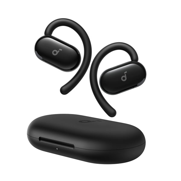 Soundcore V20i Open-Ear Earbuds, Ultra-Comfort with Open-Ear Headphones - Black