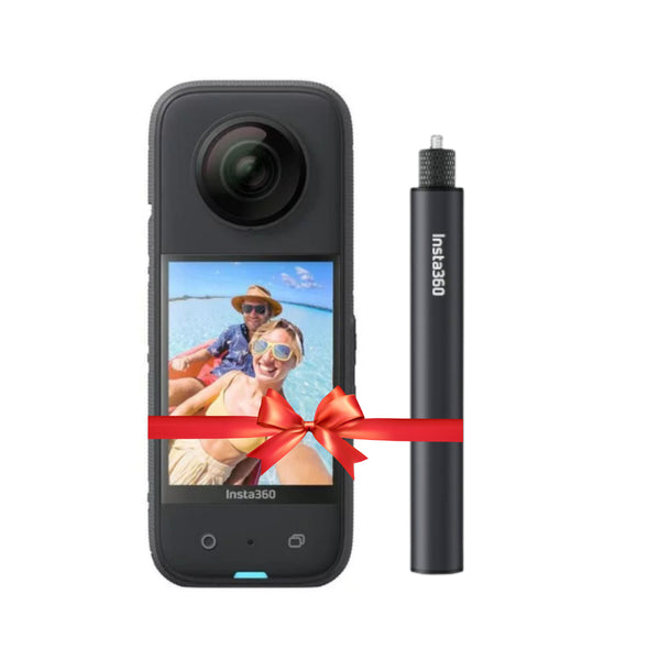 Insta 360 X3 360 Degree Waterproof Action Camera + Insta 360 70cm Invisible Selfie Stick Gift🎁