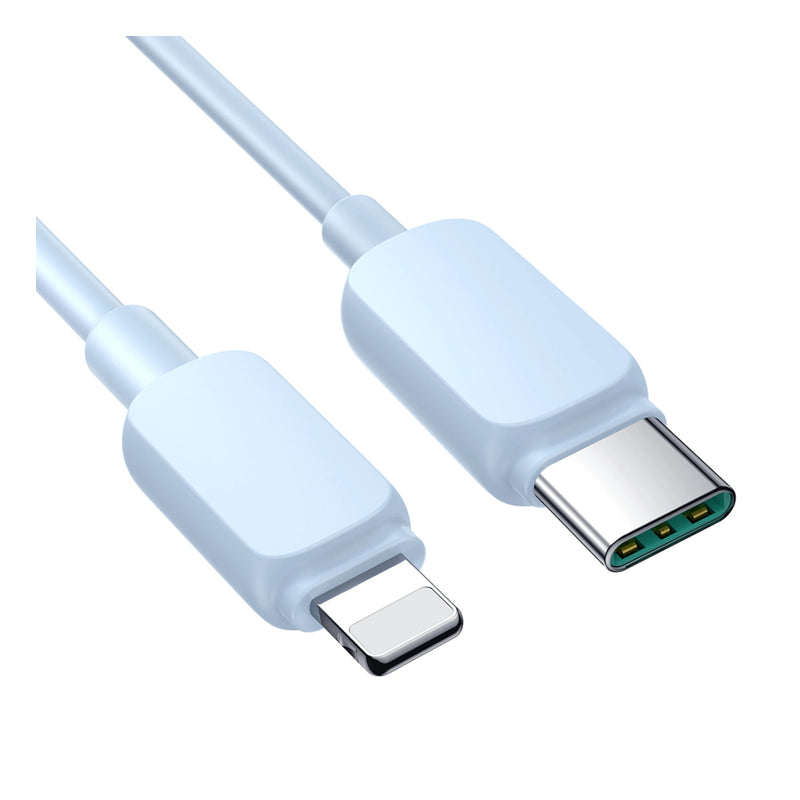 Joyroom Type-C To Lightning Cable 1.2m, 20W,  Fast Charging Data Cable - S-CL020A14 - Blue