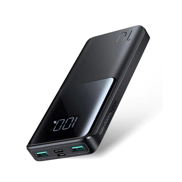 Joyroom Power Bank 2x USB + Type-C + Micro 22.5W Fast Charging 10000mAh - JR-QP191 - Black