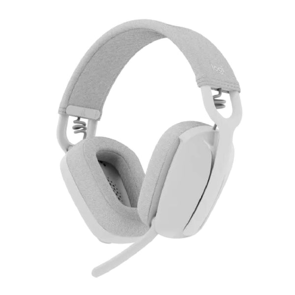 Logitech ZONE VIBE 100 Lightweight, wireless headphones - White