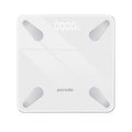 Porodo Lifestyle Bluetooth Smart Body Scale With Interactive iOS & Android App, Body Fat Scale - PD-LSBSC-WH - White