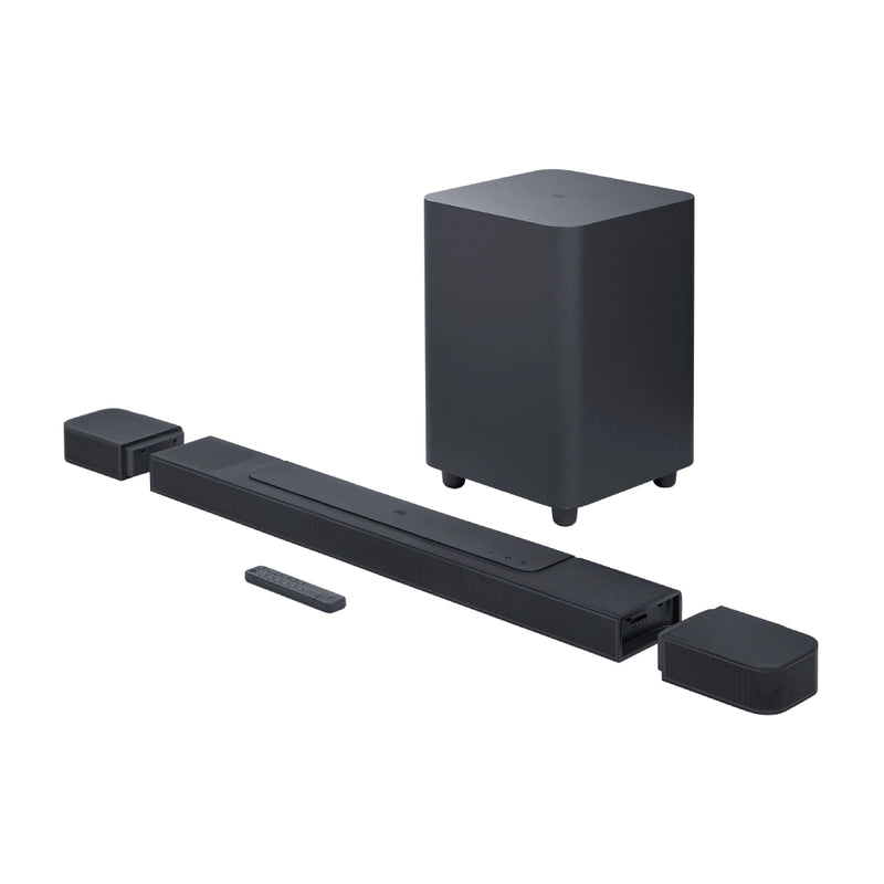 JBL Bar 1000 7.1.4 Channel Soundbar with Detachable - Black