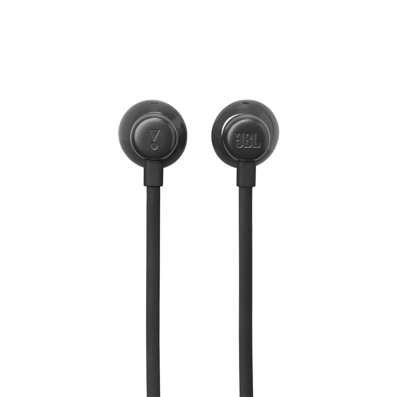 JBL Tune 305C Hi-Res Wired Earbuds with Microphone, Flat Tangle-Free Cable, 3-Button Remote - Black