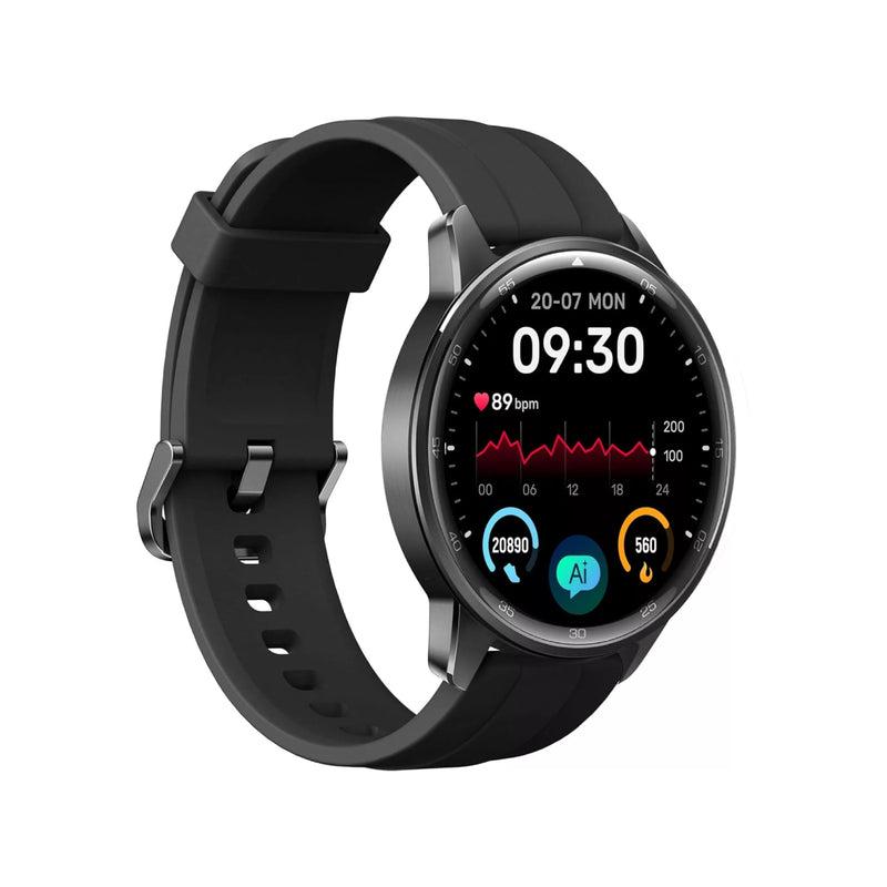 Realme Watch S2, 1.43" AMOLED Display, Super AI Engine & up to 20 days battery Smartwatch, One Size - Black