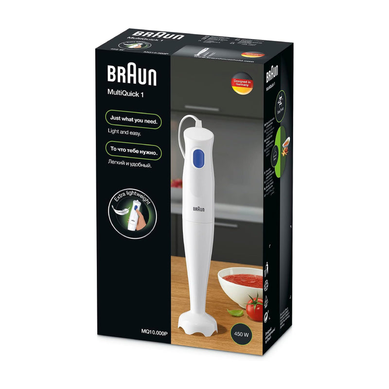 Braun Multiquick 1 450W - White - MQ10.000P