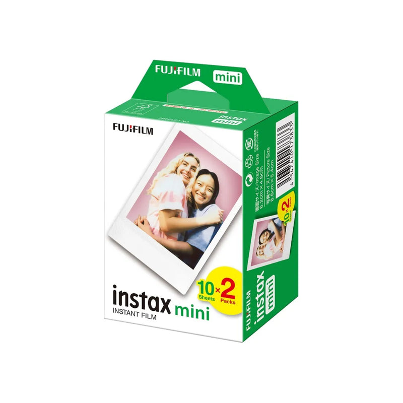 FujiFilm Instax Mini 12 Instant Camera - Blossom-pink + Fujifilm Instax Mini Film 2-Pack (20 Sheets) Gift 🎁