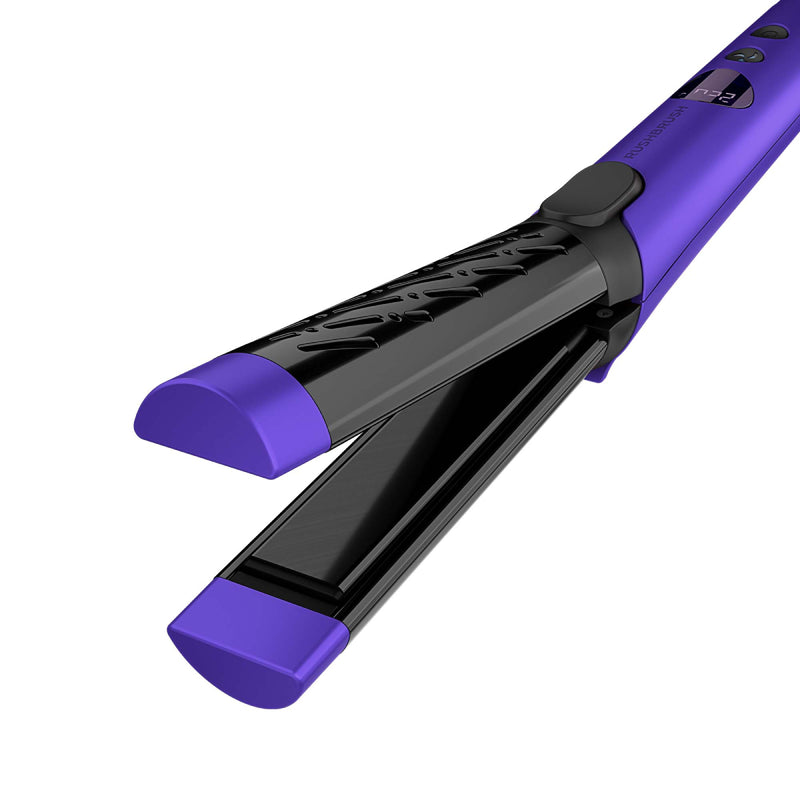 Rush Brush C1 Cool Curler Cool Air System, PTC Heater For Fast Heat Up, Automatic Shut-Off - Purple