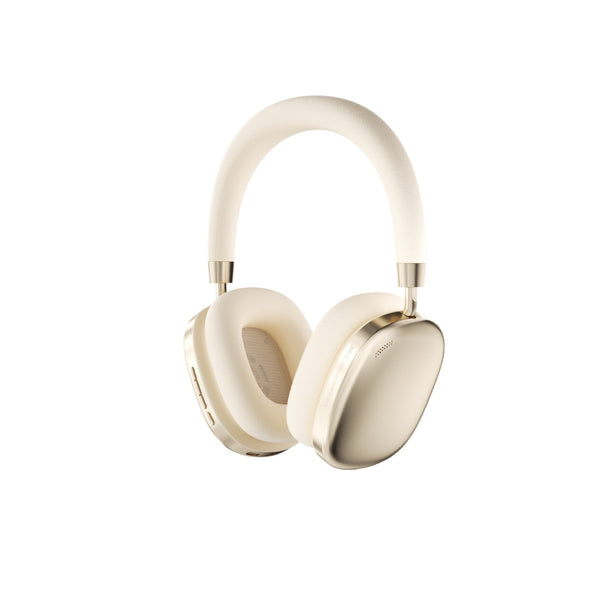 Porodo Soundtec ANC Headphone | 2H Charging Time, 5V/1A Input, 50mW Output, Bluetooth Version 5.3+ EDR - Gold