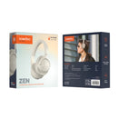 Porodo Soundtec Zen Hybrid Headphone With Noise Cancelling Technology & Type-C Charging Port - Beige