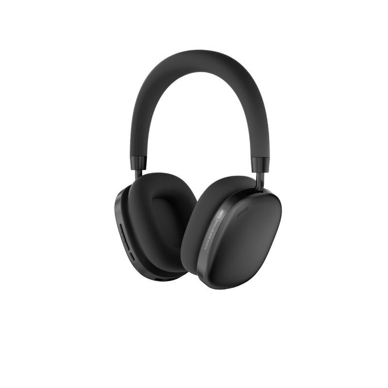 Porodo Soundtec ANC Headphone | 2H Charging Time, 5V/1A Input, 50mW Output, Bluetooth Version 5.3+ EDR - Black